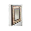 Factory Wood Wall Mirror