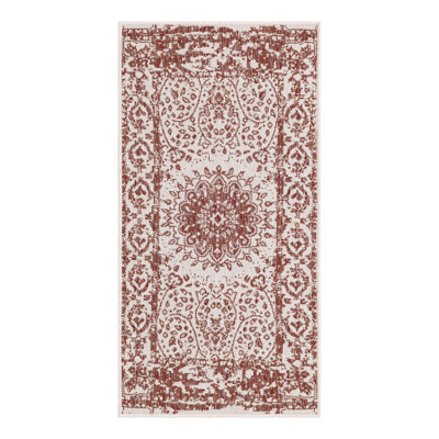 Tapis laminé orné
