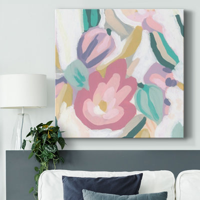 Floral Rapport III-Gallery, toile tendue