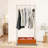 31.5'' W Metal Rolling Clothing Rack