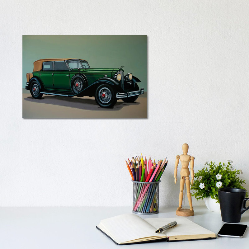 Packard Phaeton 1934 by Paul Meijering - Wrapped Canvas Gallery-Wrapped Canvas Giclée