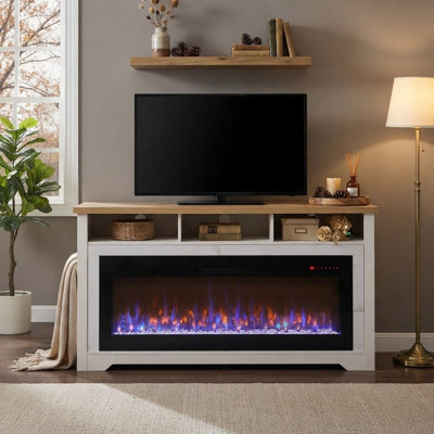 TV Stand Fireplace for TVs up to 70" Fireplace