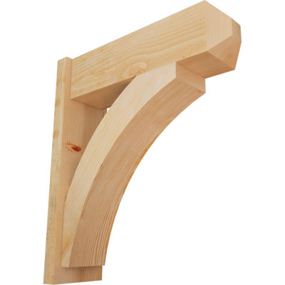 Persienne en bois rustique Thorton Craftsman