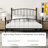 Queen Bed Frame With Headboard And Footboard Metal-1103081336-1075325641