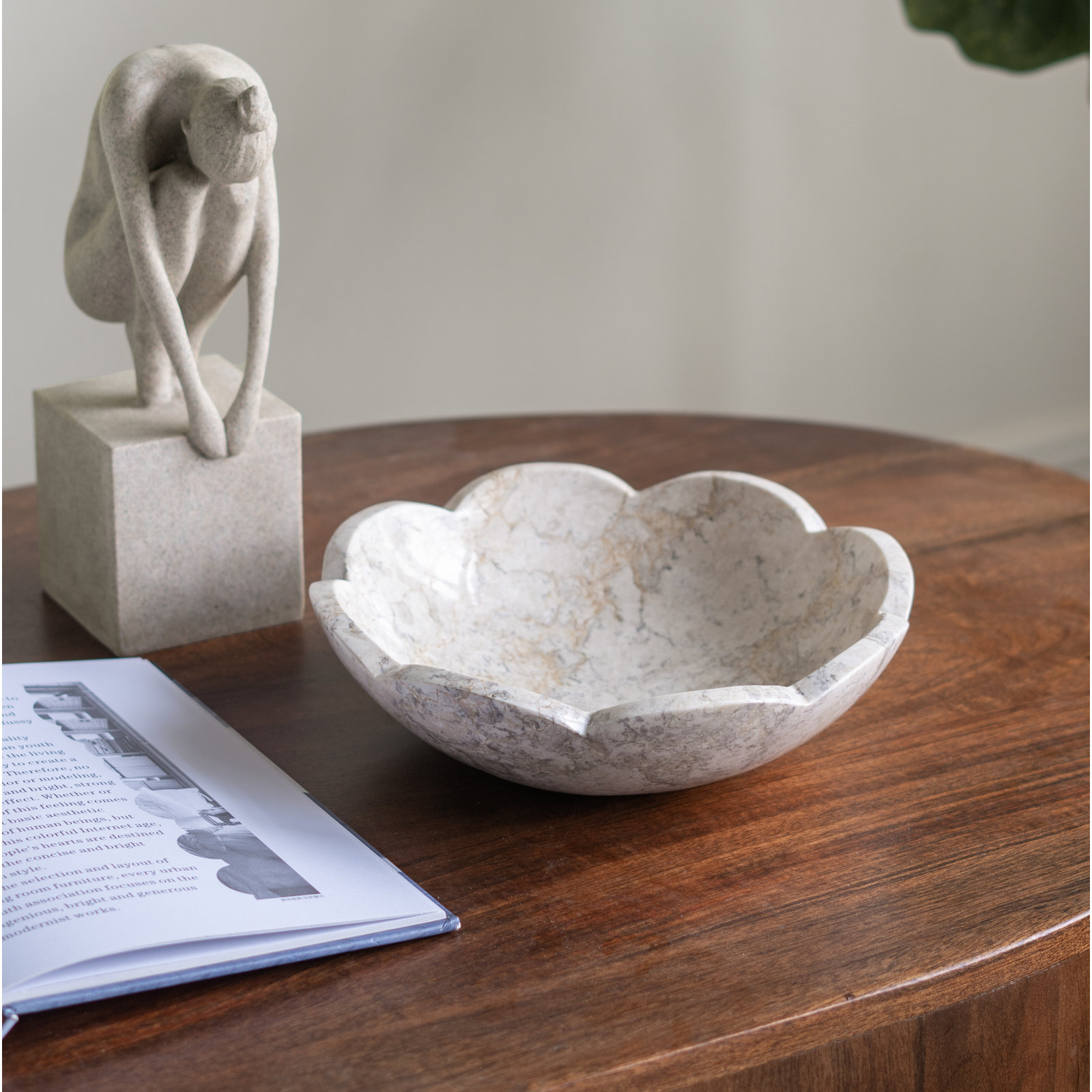 Genuine Marble Decorative Bowl