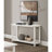 Castleton White Wood Entryway Sofa Console Table