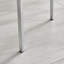 Marietta Chrome Metal and White High Gloss Dining Table Set - 4 Luxury Soft Touch Dining Chairs-1448534067