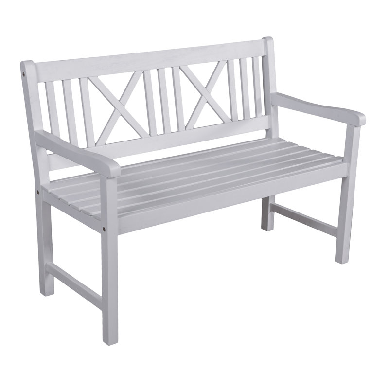 Roseanna Solid Wood Eucalyptus Outdoor Bench