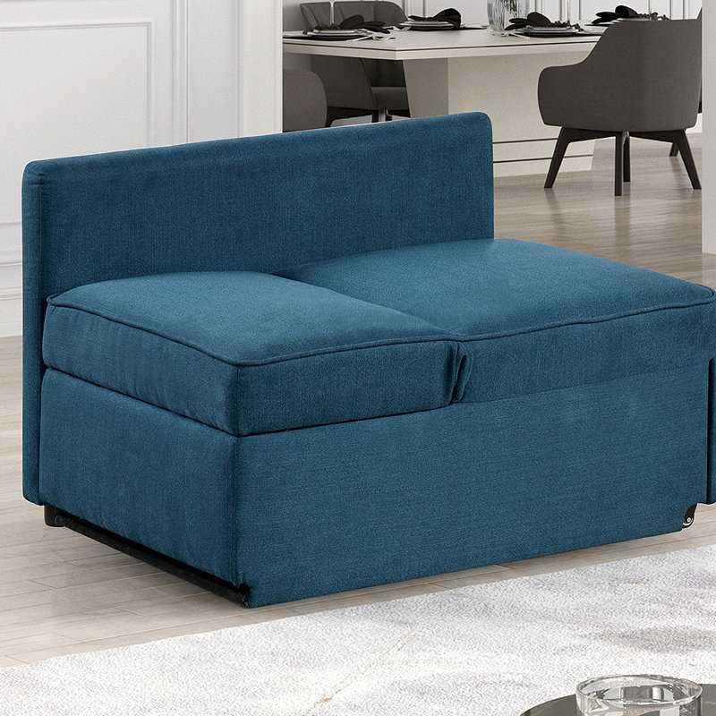 Fauteuil convertible 1pc, Bleu