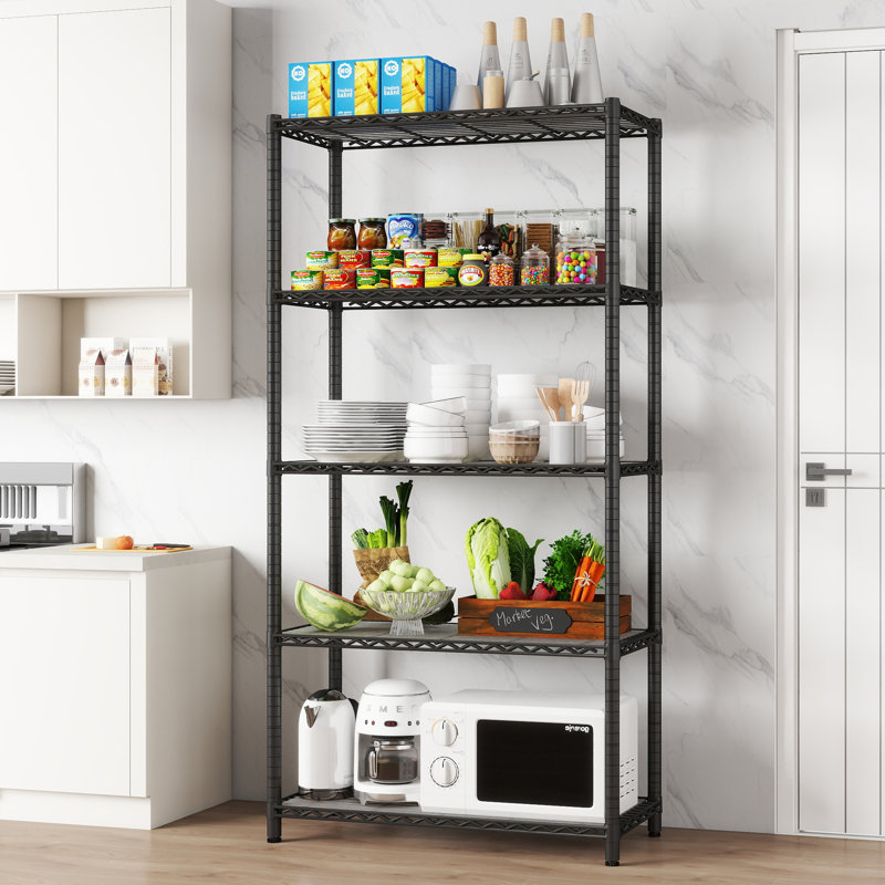Rayonnage avec tablettes réglables, H 72 po x l 36 po x P 14 po