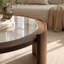 Table basse ronde 31,5 po Mid-Century-815679382