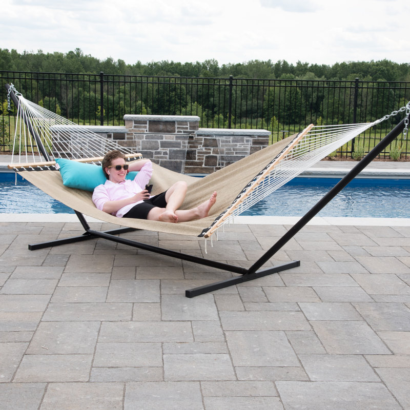 Karlisa 2 Person Camping Hammock, Taupe