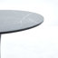 Table de salle à manger ronde avec plateau en pierre frittée et base de piédestal en acier pour 2 à 4 personnes dans la cuisine et la salle à manger-1235713034-1280761442-1280761465