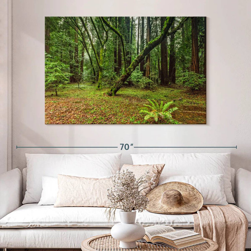 Forêt Alvord Muir Woods, H 34 po x l 51 po