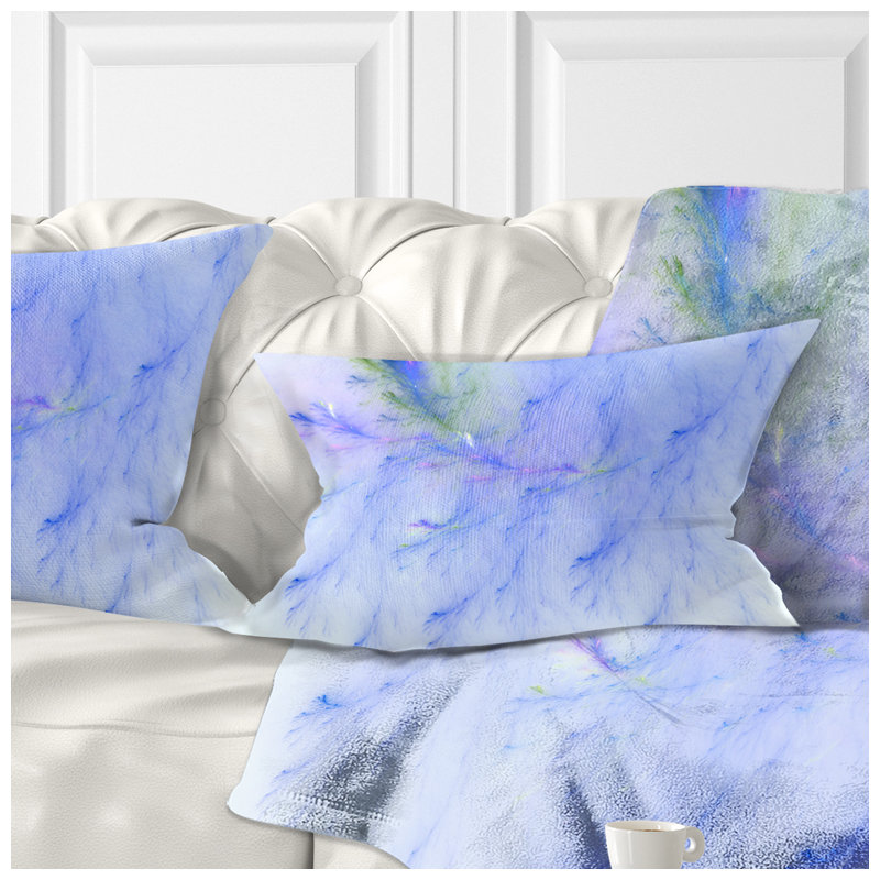 Coussin Abstract, Bleu
