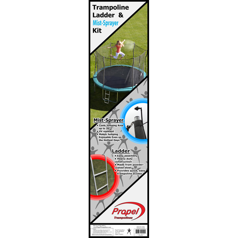 Ensemble d'échelle universelle pour trampolines Propel