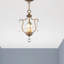 Lustre empire à 3 lumières de style bougie avec accents de cristal Abdel-Rahman-21530068
