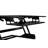 Mount-It! Height Adjustable Standing Desk Converter, 48 Wide Tabletop Desk Riser with Gas Spring