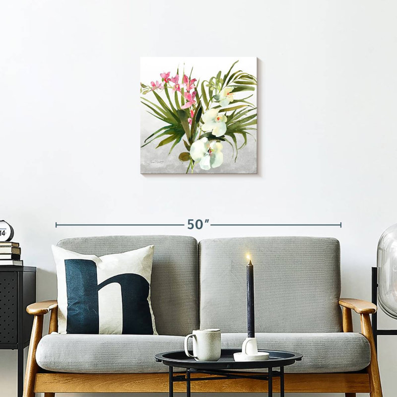 Harnek Beautiful Orchids I, 20" H x 20" W