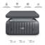 Wave | 4-Person Round Inflatable Hot Tub | 110-Jet PVC Spa with Integrated Heater-100494563