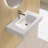 32'' Wall Mounted Bathroom Sink Solid Surface Sink