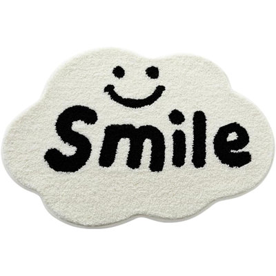 Luxury Soft Shaggy Microfiber Shower Rug