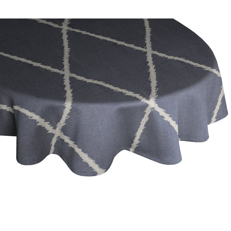 Beeman Tablecloth, Dark blue, 145cm W x 220cm L