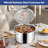 10 - Piece Stainless Steel Cookware Set