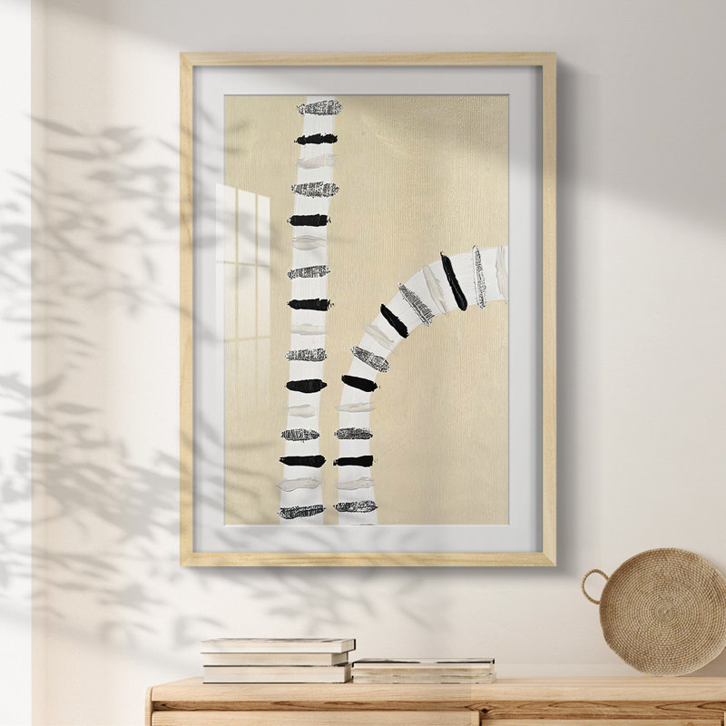 Marked Grooves II -Framed Print