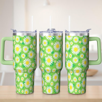 40 oz Tumbler  with Lid and Straw  Stainless steel  Insulated tumblers