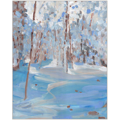 Sunshine Woods Print Canvas