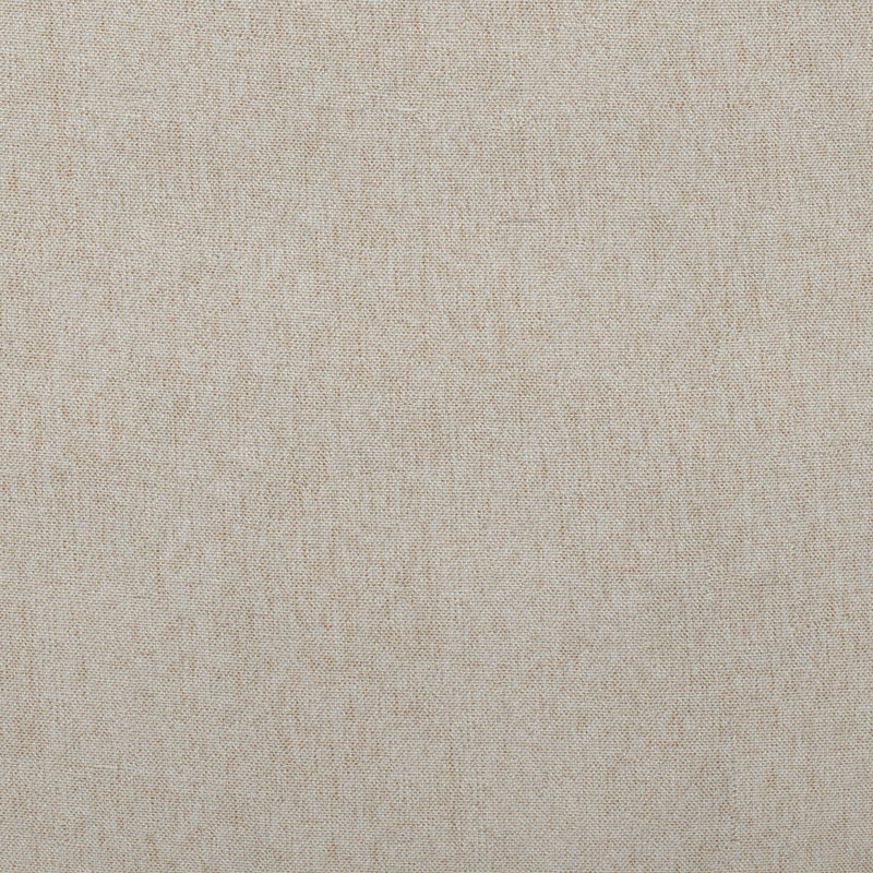 Grand repose-pieds rond l 32 po avec assise rembourrée et structure en bois massif Moore, Naturel