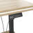 Modern Sit-Stand Desk With LED Light Strip，7-Color LED Lighting,Home Office Desk-1888478859