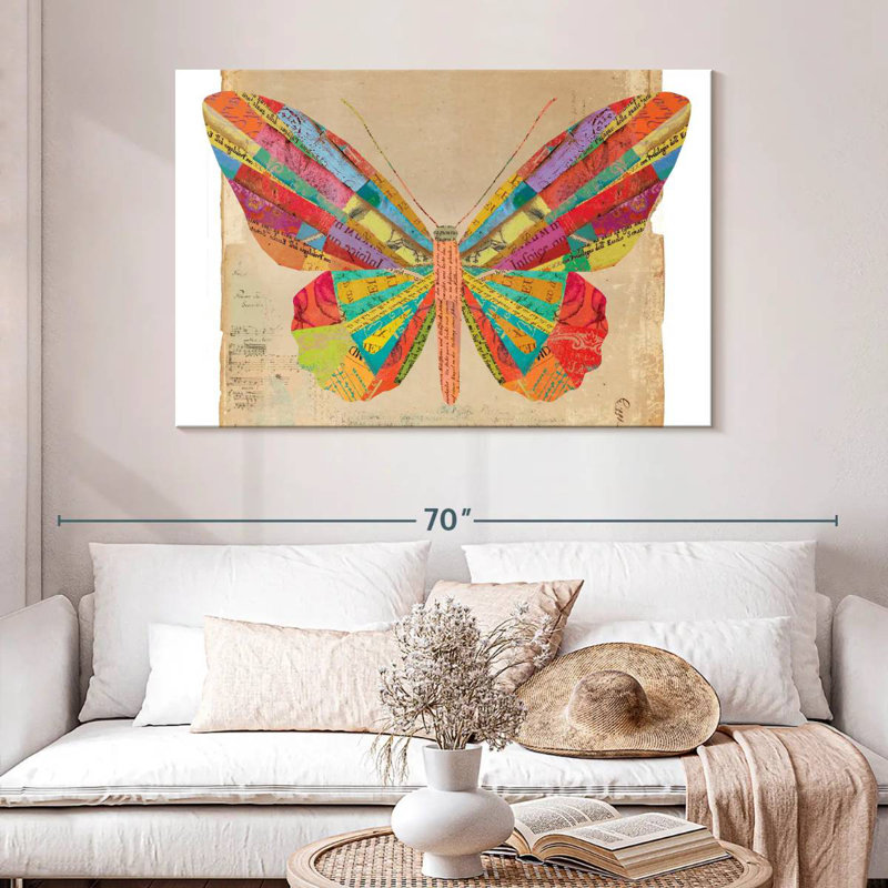 Craft Butterfly, 32" H x 48" W
