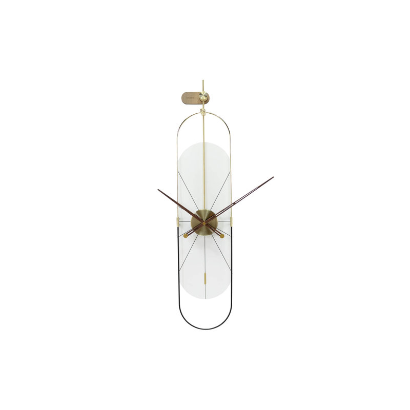THE WHITE PLANET 20cm Silent Wall Clock