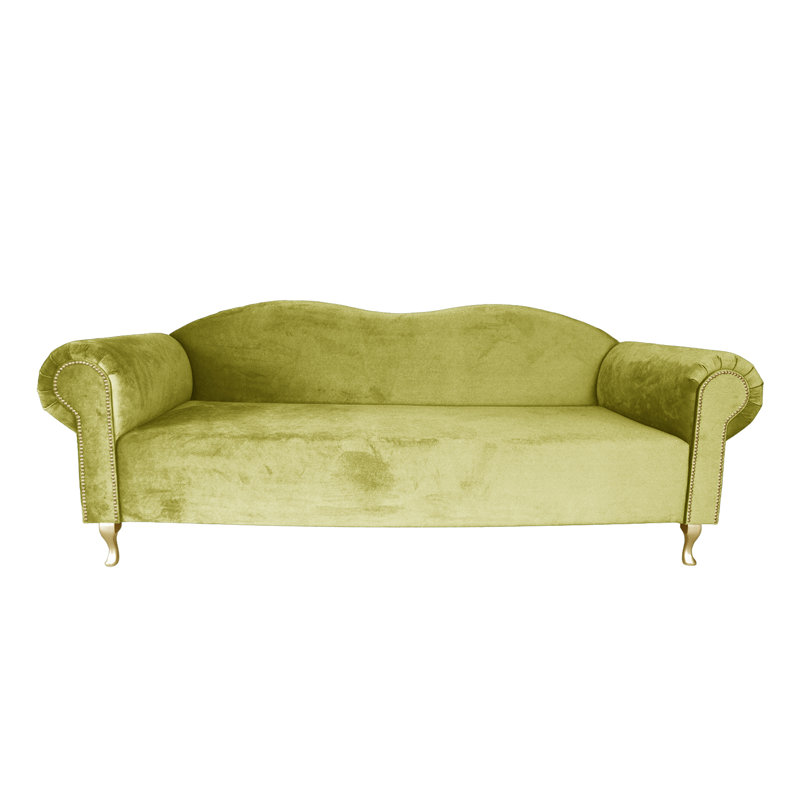 Glamour Sofa, Velour / Lime