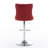 Swivel Velvet Barstools with Adjusatble Seat Height-1880070283-1880070285