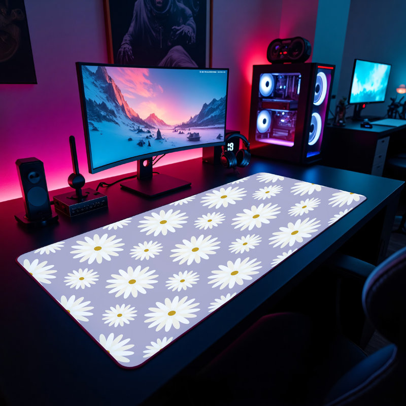 Polyester Desk Pad, 23.6x13.8