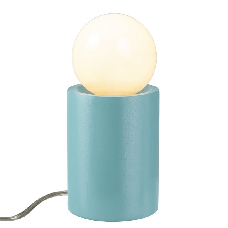 Lampe de table Rachid, H 11,5 po x l 5,5 po x P 5,5 po, Reflet de piscine