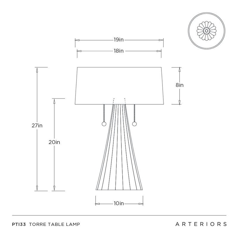 Torre Table Lamp