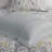 6 Piece Cotton Comforter Set Grey