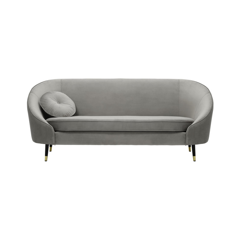 Glencoe Sofa, Light Grey, 86cm H x 242cm W x 95cm D, 3