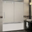 Porte de baignoire sans cadre H 60 "Langham