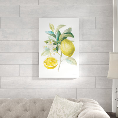 Floursack Lemon III by Danhui Nai - Wrapped Canvas Painting