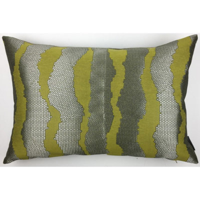 Coussin lombaire abstrait plumes Carrow