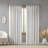 2pk Poly Printed Curtain panel-199980874