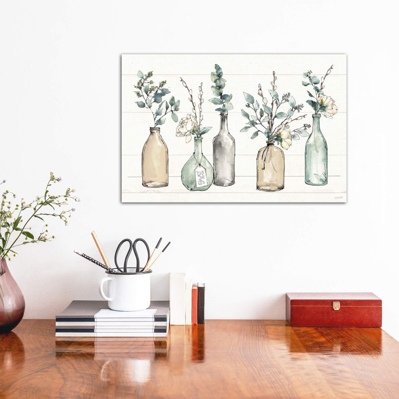 « modern campagne i » par anne tavoletti-impression, Toile tendue, H 18 po x l 26 po x P 1,5 po