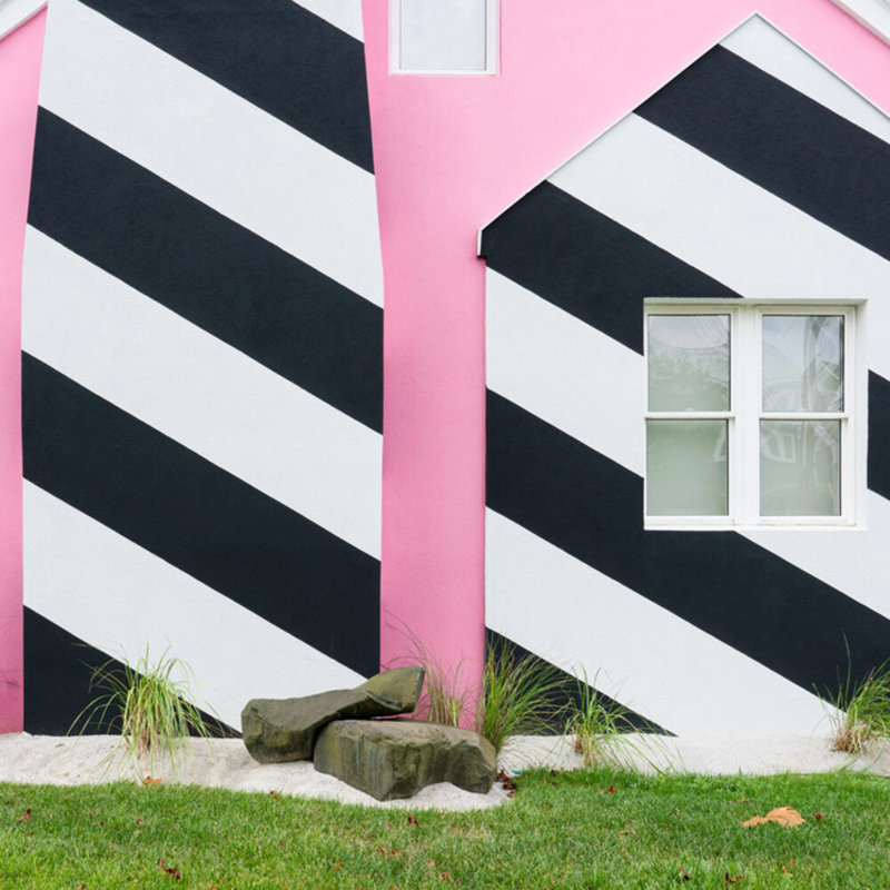 Beach House Print by Payne, Mimi, 35" H x 35" W