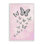 «Pink Fluttering Butterflies», art de la giclée encadrée par Martina Pavlova