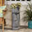 9.19" W X D 24.12" H Patio Container - Made Of Magnesium Oxide, Decorative Oxide Outdoor Basket 24.12", For